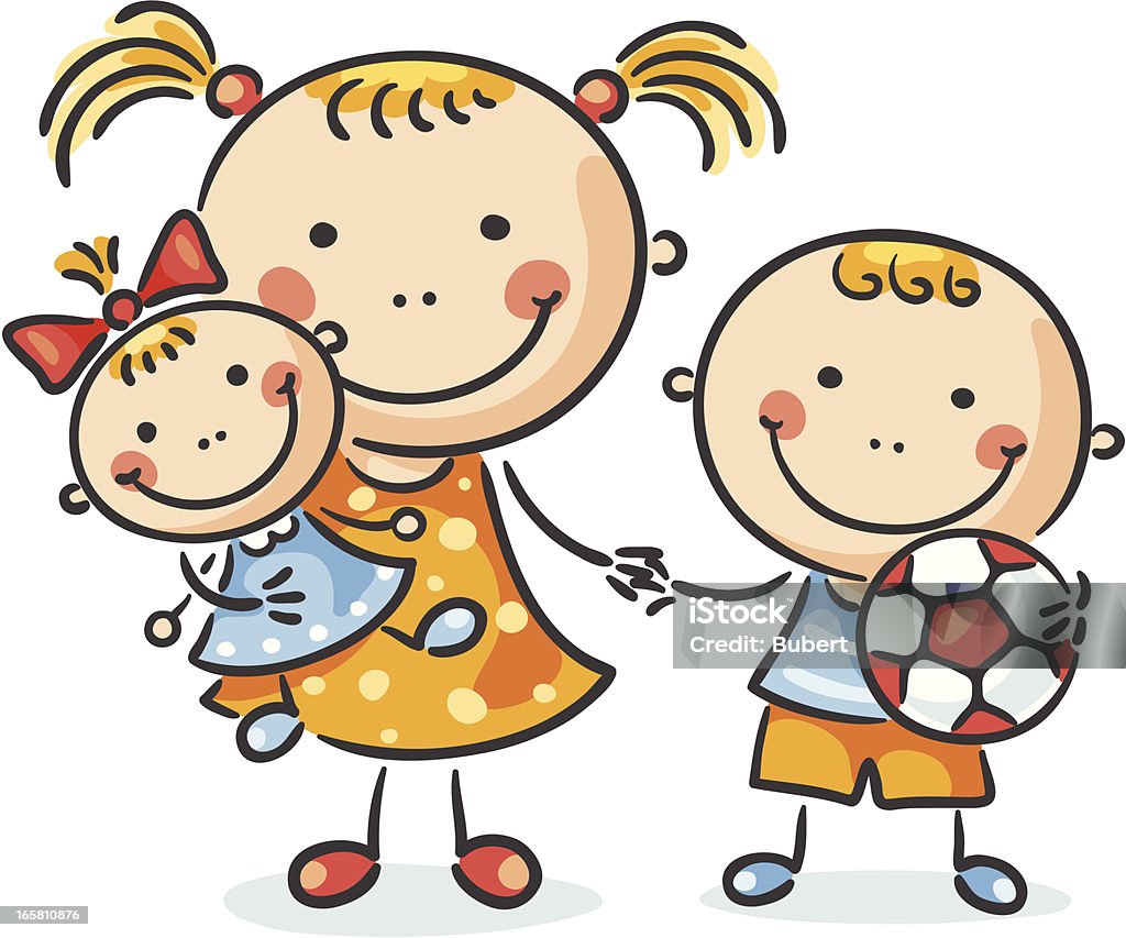 Ilustración de Sonriendo Dibujos Animados De Tres Hermanos y más Vectores Libres de Derechos de Agarrados de la mano - Agarrados de la mano, Agarrar, Amistad - iStock Ilustración de Sonriendo Dibujos Animados De Tres Hermanos y más Vectores Libres de Derechos de Agarrados de la mano - Agarrados de la mano, Agarrar, Amistad - iStock