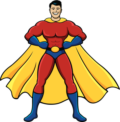 Ilustración de Super Héroe y más Vectores Libres de Derechos de Superman -  Superhéroe - Superman - Superhéroe, Viñeta, Capa - iStock