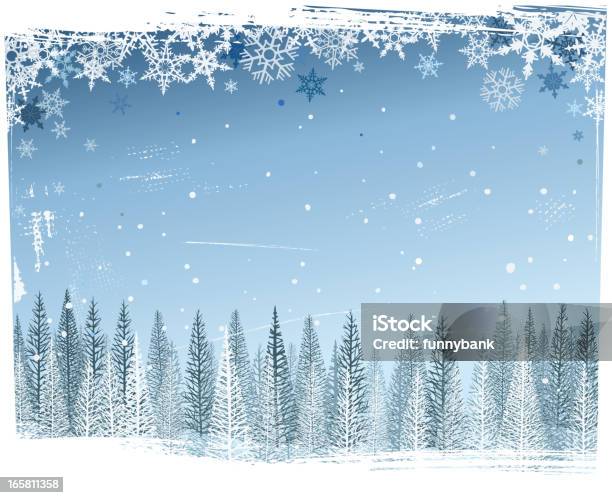 Зимний Сезон — стоковая векторная графика и другие изображения на тему Зима - Зима, Ландшафт, Фоновые изображения