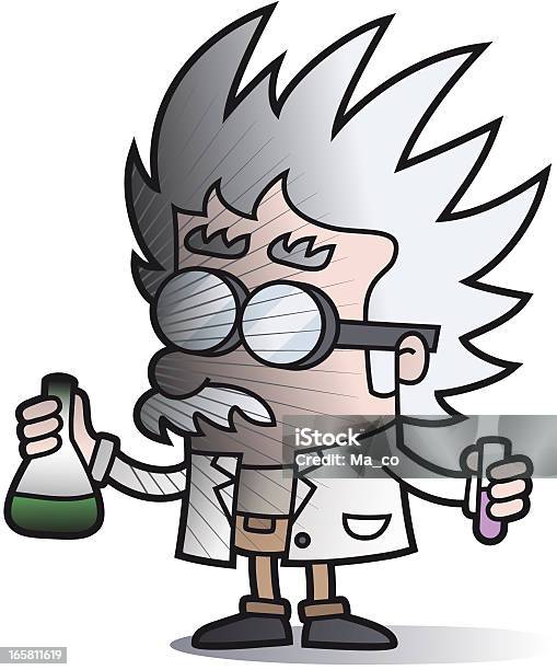 Explosion Failed Experiment Cartoon Scientist Stock Illustration - Download Image Now - Humor, Physics, Soot