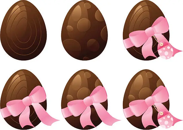 Vector illustration of Easter Egg Gift