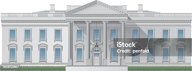 La Casa Bianca - Immagini vettoriali stock e altre immagini di La Casa Bianca - Washington DC - La Casa Bianca - Washington DC, Vettoriale, Washington DC