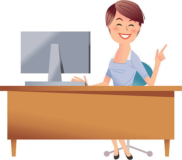 Please go right in! http://dl.dropbox.com/u/38654718/istockphoto/Media/download.gif school receptionist stock illustrations