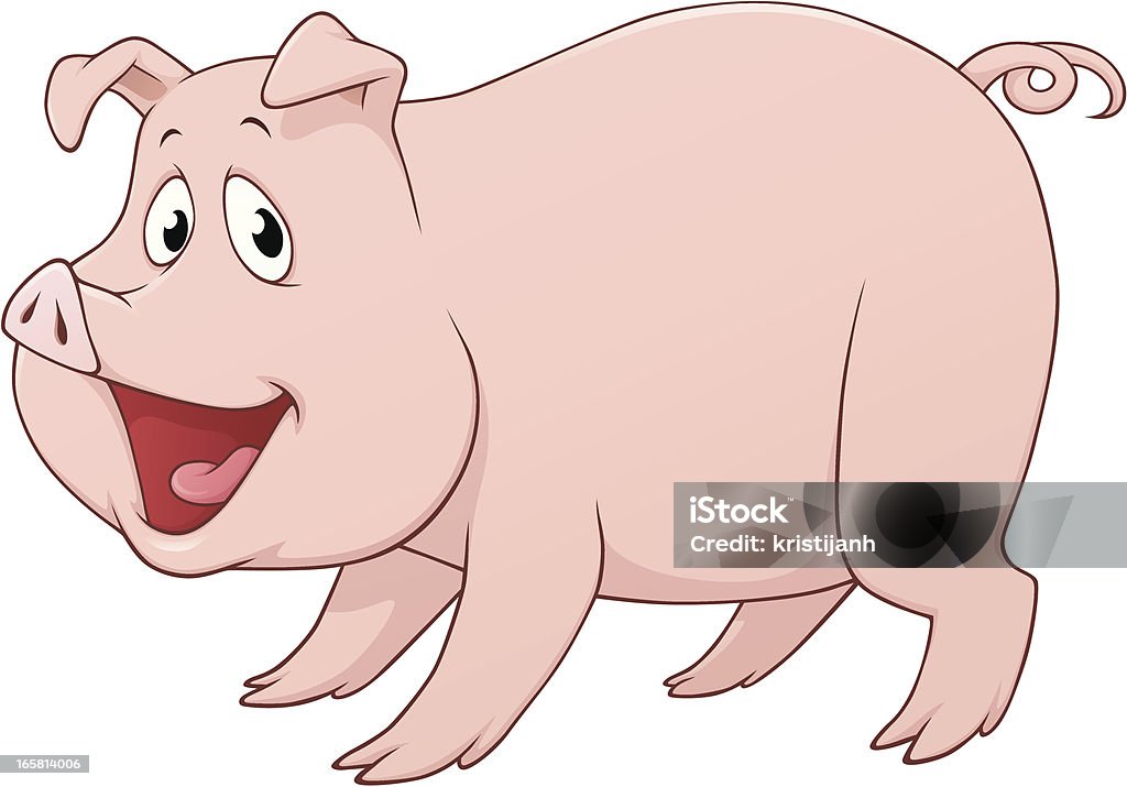 Schwein - Lizenzfrei ClipArt Vektorgrafik