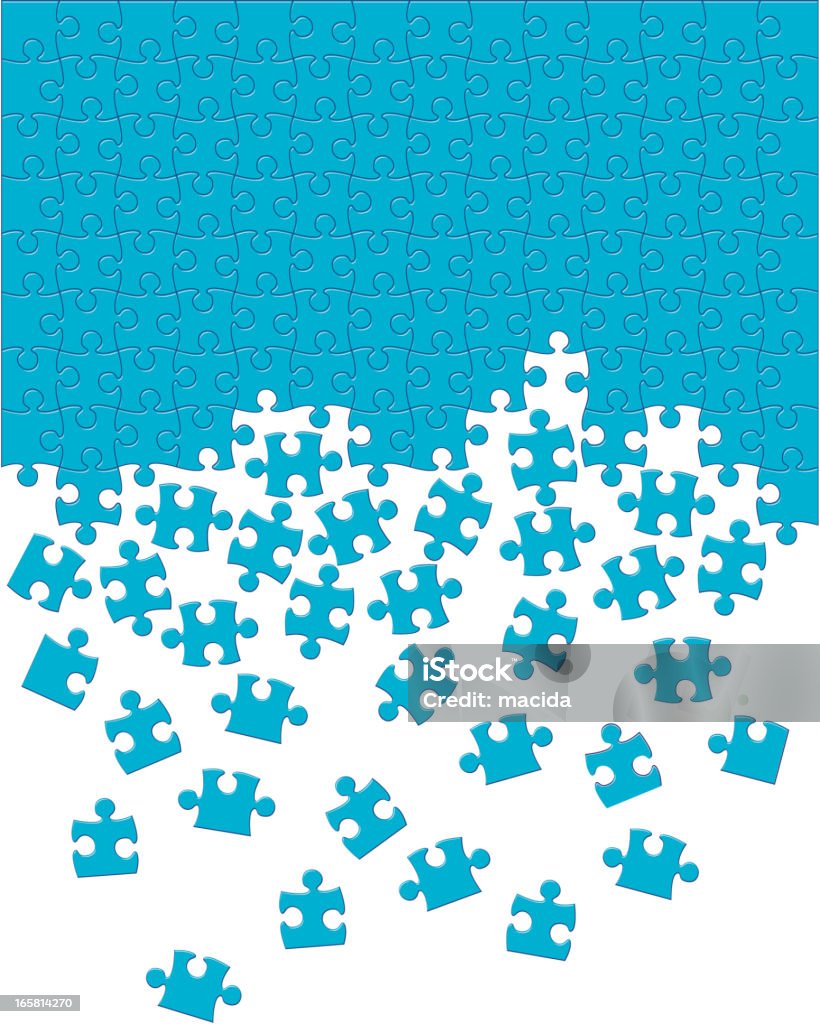 Puzzle - clipart vectoriel de Pièce de puzzle libre de droits