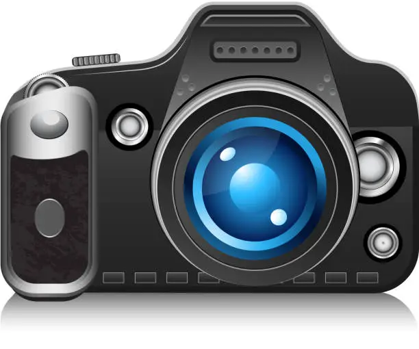 Vector illustration of Camera