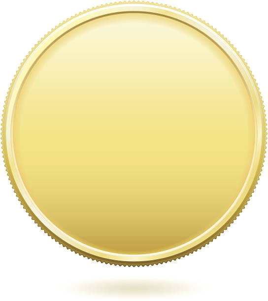 illustrazioni stock, clip art, cartoni animati e icone di tendenza di moneta d'oro - gold coin