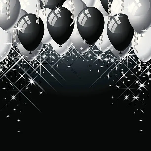 Vector illustration of Celebration Balloons