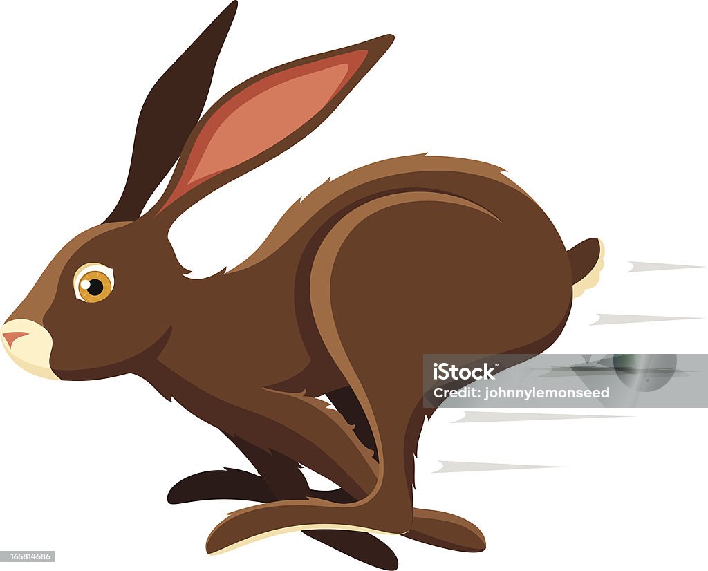 ランニング Rabbit - ノウサギのロイヤリティフリーベクトルアート