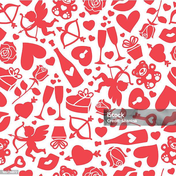 Czerwony Valentine - Stockowe grafiki wektorowe i więcej obrazów Czekolada - Czekolada, Walentynki, Alkohol - napój