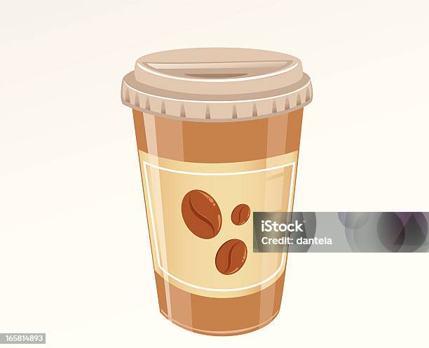 Ilustración de Taza De Café De Papel y más Vectores Libres de Derechos de Cafeína - Cafeína, Café - Bebida, Café macchiato