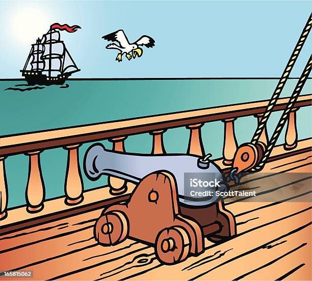 Ilustración de Pirate Barco y más Vectores Libres de Derechos de Pirata - Pirata, Embarcación marina, Fondo blanco