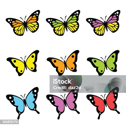 973 Clip Art Of A Red Butterfly Illustrations & Clip Art - iStock