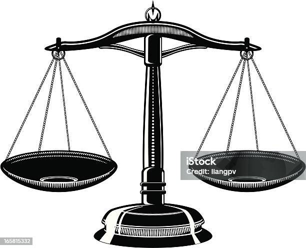 Waage Gewicht Stock Vektor Art und mehr Bilder von Waage der Gerechtigkeit - Waage der Gerechtigkeit, Vektor, Freisteller – Neutraler Hintergrund