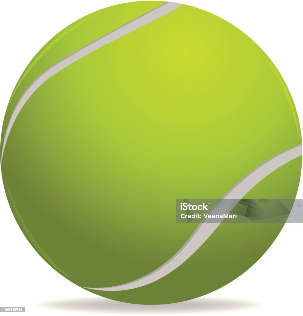 Illustrated cartoon tennis ball Beautiful Tennis Ball.http://i1217.photobucket.com/albums/dd384/vinumar/23.jpg Tennis Ball stock vector