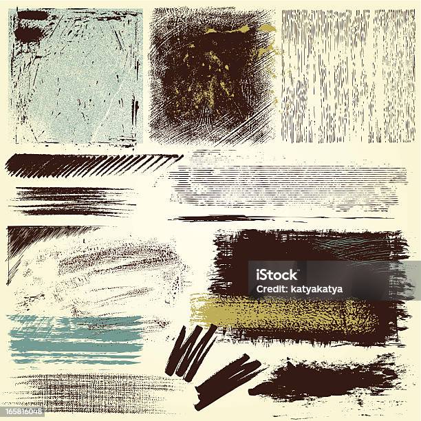 Abstract Grunge Elements Stock Illustration - Download Image Now - Car, Scratched, Backgrounds