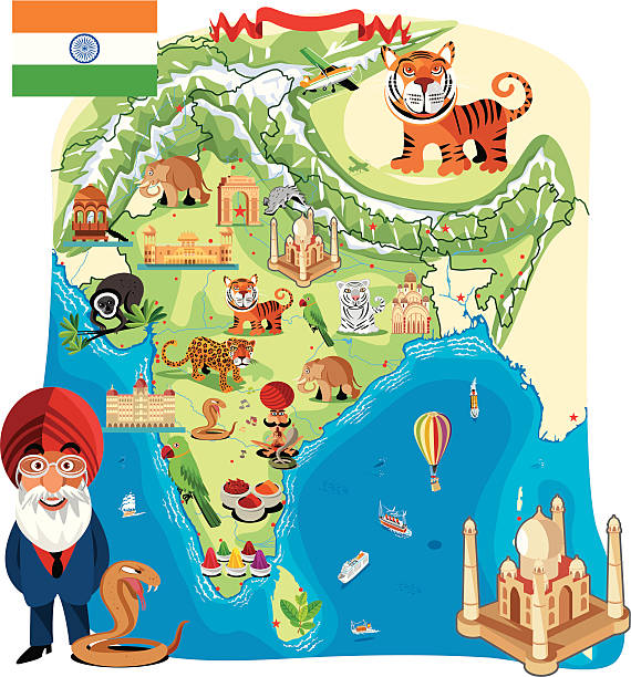 Cartoon Map Of India Stock Illustration - Download Image Now - Agra, Animal, Architecture - iStock Cartoon Map Of India Stock Illustration - Download Image Now - Agra, Animal, Architecture - iStock