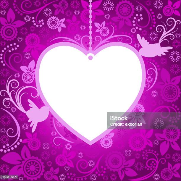 Ilustración de Valentine Corazón Ornamentos Florales y más Vectores Libres de Derechos de Abstracto - Abstracto, Acurrucado, Amor - Sentimiento