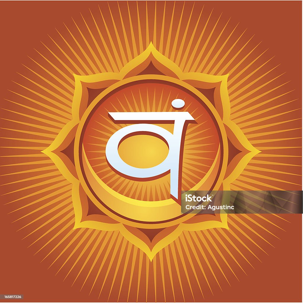 Swadhistana Chakra - clipart vectoriel de Beauté libre de droits