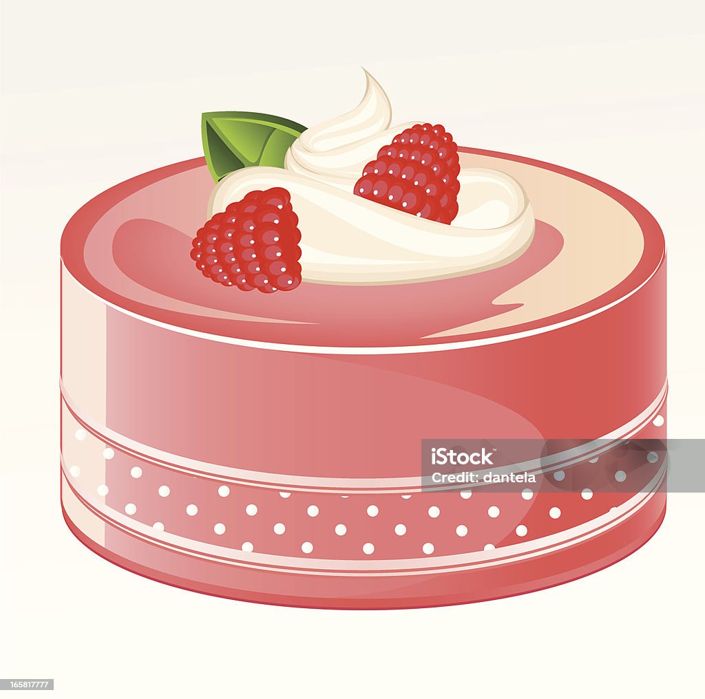 Blue Raspberry Cake Drawing Raspberry Cake Stock Illustration - Download Image Now - Bakery, Baking ...