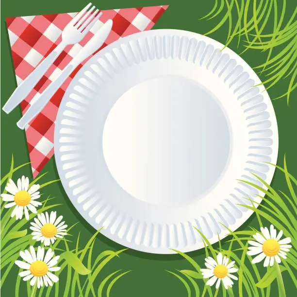 Vector illustration of Summer Picnic