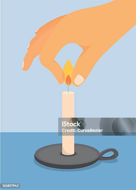 Putting Out A Candle Stock Illustration - Download Image Now - Burning