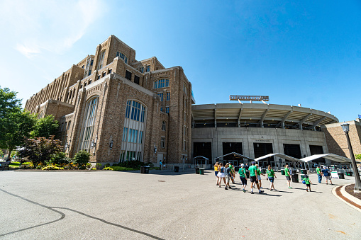 Notre Dame, IN, USA - 09.02.2023\n- Notre Dame Stadium on Gameday