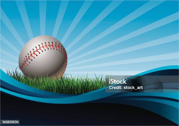 Baseball Type Background Baseball Background Stock Illustration - Download Image Now ...