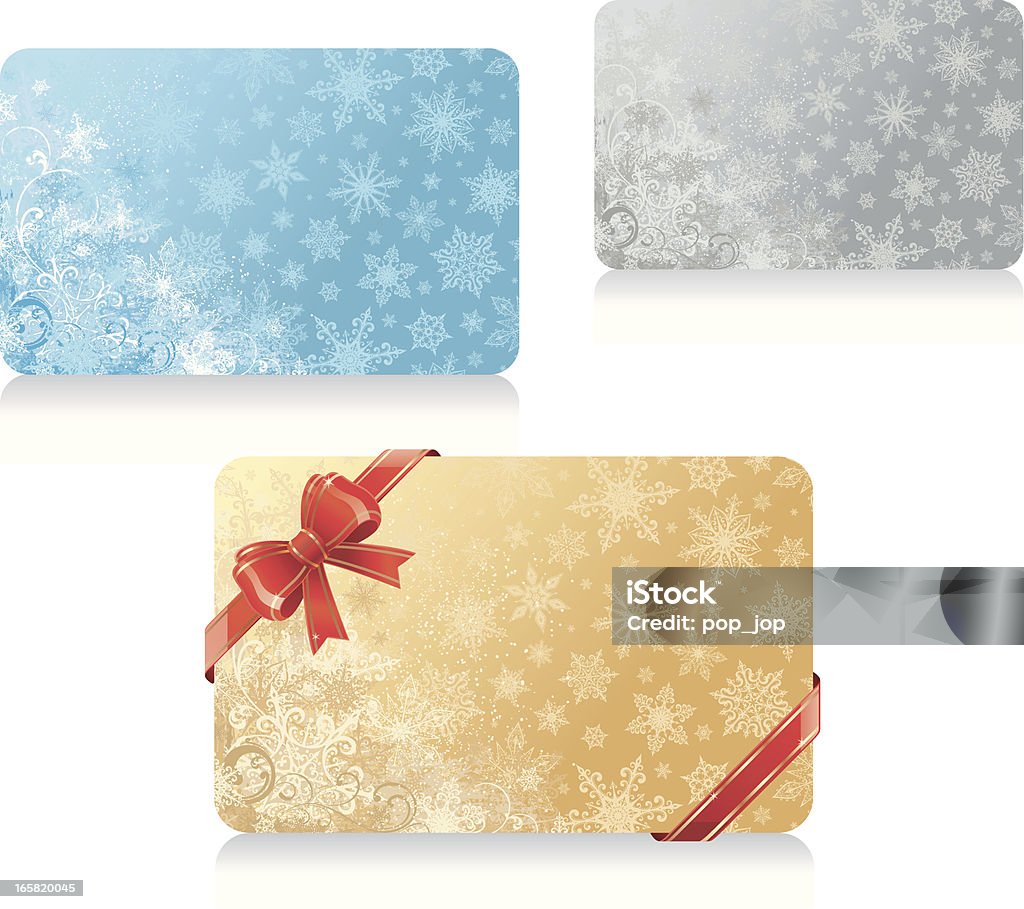 Tarjetas regalo de navidad - arte vectorial de Acontecimiento libre de derechos