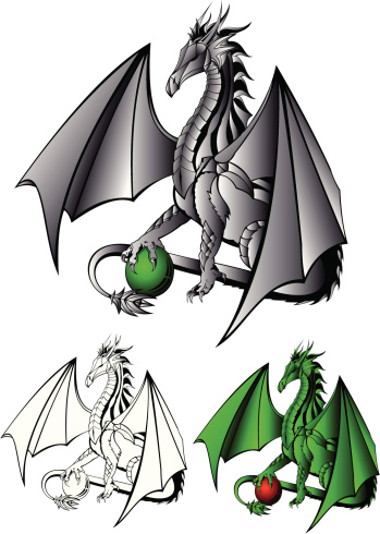 Dragon Tattoo free vector | Download it now!