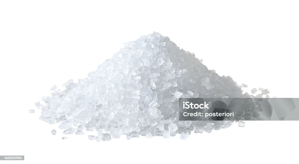 heap of salt salt crystals Salt - Mineral Stock Photo