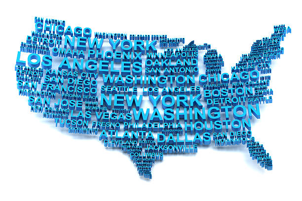 istock USA map formed by names of major cities 165823423