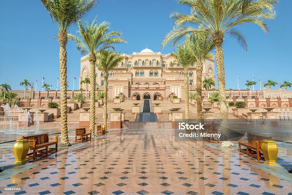 Emirates Palace 움알카이와인 UAE - 로열티 프리 아부다비 스톡 사진