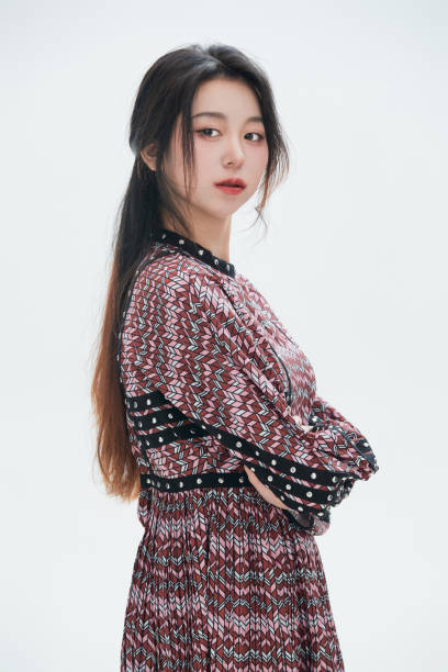 istock A Chinese female college student against a white background 1658264543