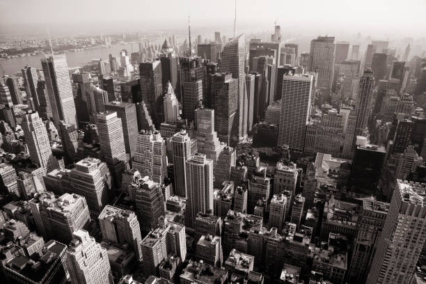 istock New York Skyline Black and white 165826716