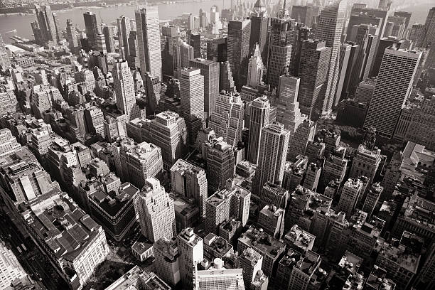 istock New York Skyline Black and white 165826725