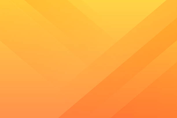 stilvoller hintergrund mit sich schneidenden geraden linien. leuchtend orangefarbener farbverlauf. abstrakter vektorhintergrund. - orange backgrounds stock-grafiken, -clipart, -cartoons und -symbole