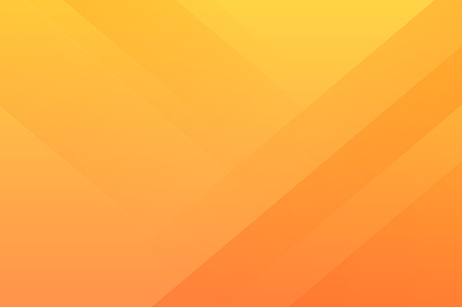 Stylish background with intersecting straight lines.Bright orange gradient.Abstract vector background.