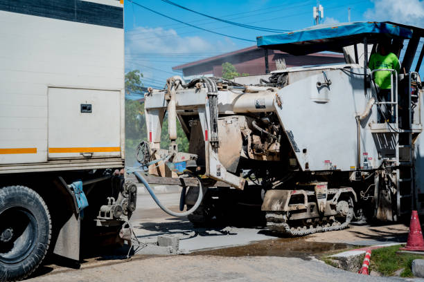istock The road roller working on the new road construction site 1658277033