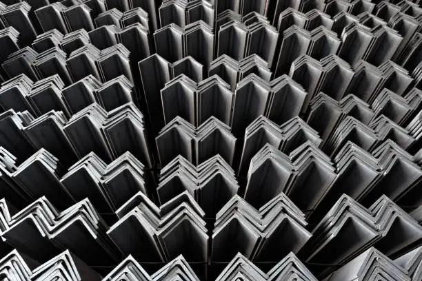 Photo of Steel jagged lines all in a row