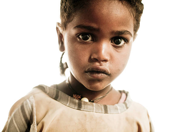 istock Young African Child - Isolated on White 165833052