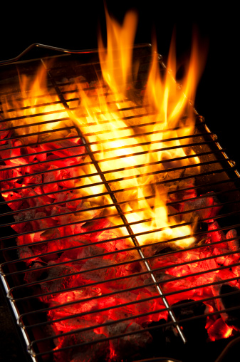 Empty BBQ Grill with Flames. You can Place any Cut of Meat Over the Grillhttp://i1215.photobucket.com/albums/cc503/carlosgawronski/Meat.jpg