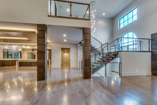 istock An entry hall masterpiece with two story high ceilings 1658397968