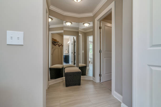 istock Lovely changing room perfect for trying on new clothes 1658404881