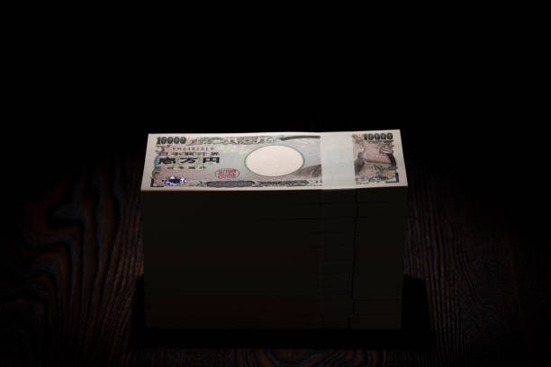 Money bundled with a band.