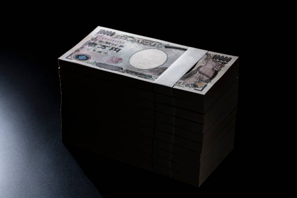 Money bundled with a band.