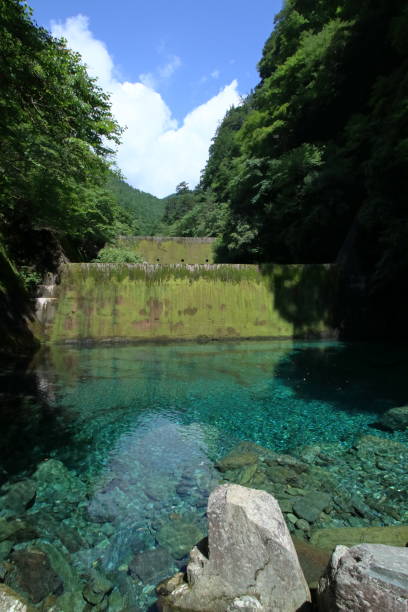 istock Yasui Valley, Summer Sabou Dam (Niyodogawa Town, Kochi Prefecture) 1658488178