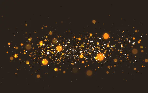 Vector illustration of Christmas glitter background