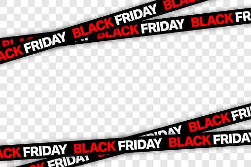 Vector Black Friday advertisement. Carefully layered and grouped for easy editing.