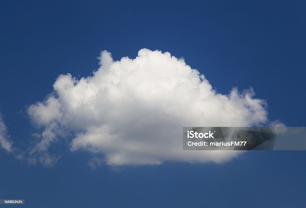 isolated cloud over blue sky Cloud - Sky Stock Photo